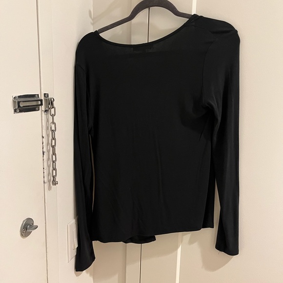 weworewhat black buckle top - Picture 3 of 4